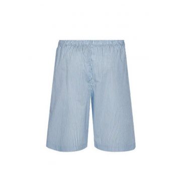 Pantaloni scurți bărbați  bumbac albastru - Albastru