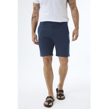 Pantaloni scurti chino din bumbac - Bleumarin