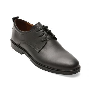 Pantofi eleganti BITE THE BULLET negri, RM109, din piele naturala