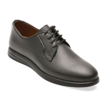 Pantofi eleganti BITE THE BULLET negri, RM119, din piele naturala