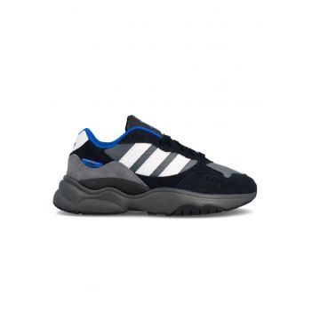 Pantofi sport cu insertii din piele intoarsa -