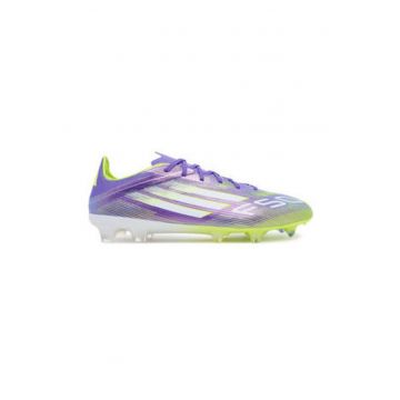 Pantofi sport din material textil cu sireturi colorate - pentru fotbal