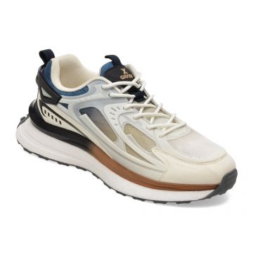 Pantofi sport GRYXX albi, 33398, din material textil