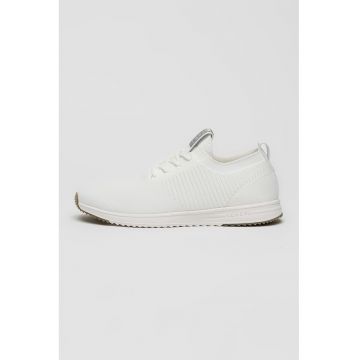 Pantofi sport low-cut de plasa - Alb murdar