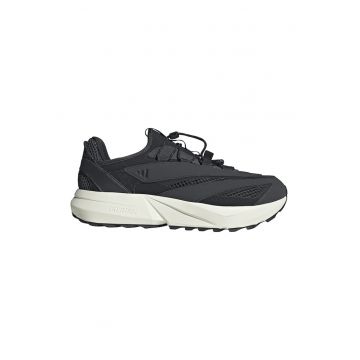 Pantofi sport slip-on Lightblaze Vista din material textil si piele ecologica - Negru/Negru stins