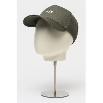 Sapca din bumbac cu capsa pe partea din spate
