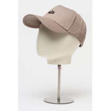 Sapca din bumbac cu capsa pe partea din spate