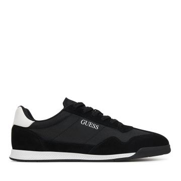 Sneakers bărbați Guess Drean negri din piele   921BPFMJDRESUE12VN
