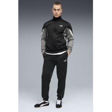 Trening regular fit cu detalii contrastante - Negru/Gri