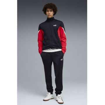 Trening regular fit cu detalii contrastante - Rosu/Alb/Albastru ultramarin