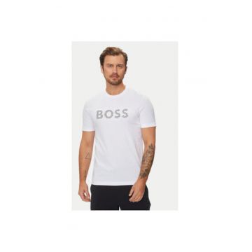 Tricou barbati -  304018565 - Bumbac - Alb - Alb