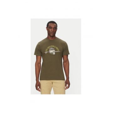 Tricou barbati  EQYZT08056-CRE0 - Bumbac - Verde - Verde