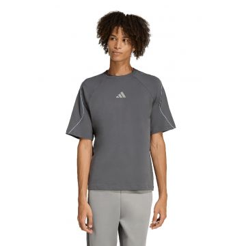 Tricou cu maneci raglan Stadium - Albastru glaciar/Gri inchis