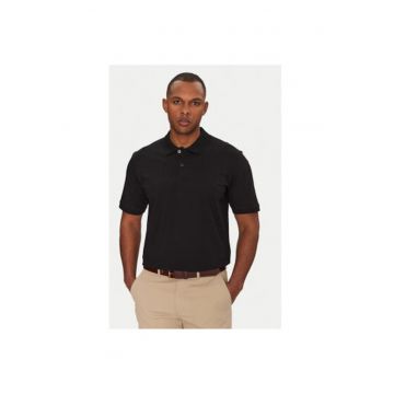 Tricou polo barbati Jack Jones - 12268227 - Bumbac - Negru