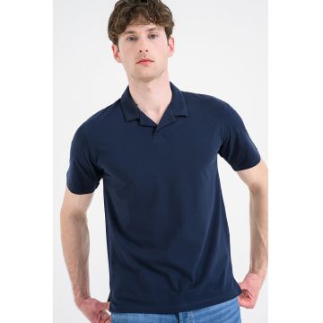 Tricou polo cu croiala regular-fit Resort - Bleumarin