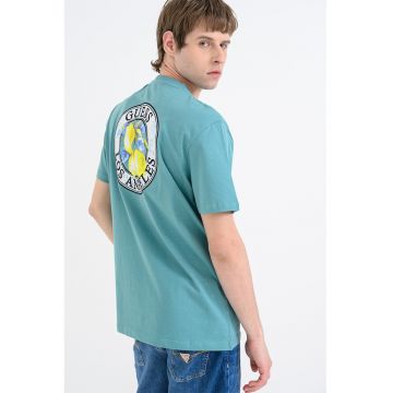 Tricou regular-fit din bumbac - Verde menta