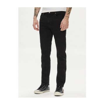 Blugi barbati -  bumbac - slim fit - negru - Negru