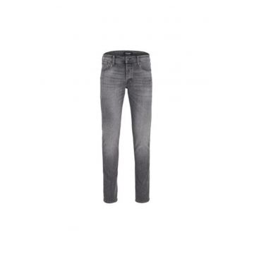 Blugi Barbati - Jack Jones - 302663866 - Bumbac - Poliester - Gri - Gri