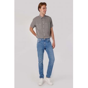 Blugi drepti 044 Karl - Albastru deschis