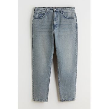 Blugi relaxed-fit - Albastru prafuit