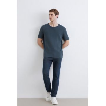 Blugi slim fit - Albastru ultramarin