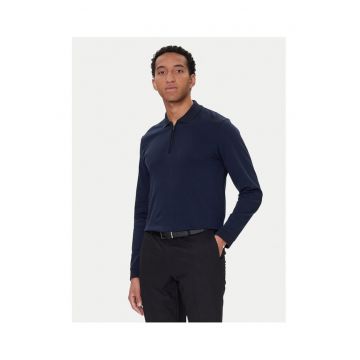Bluza polo barbat  bleumarin - bumbac