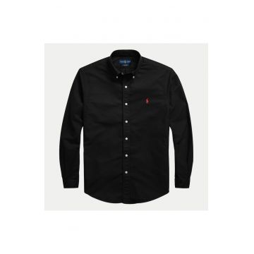 Camasa barbati -  bumbac - negru -