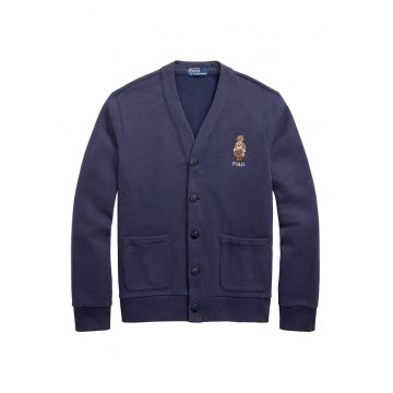 Cardigan barbati  bleumarin