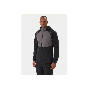 Geaca softshell barbati -  gri - 96% nailon - 4% elastan -