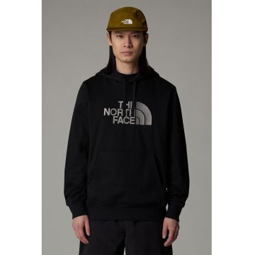 Hanorac din amestec de bumbac cu logo - Negru/Gri