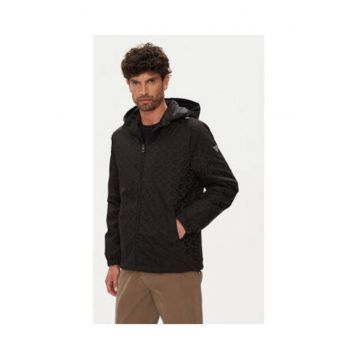 Jacheta din poliester cu model logo