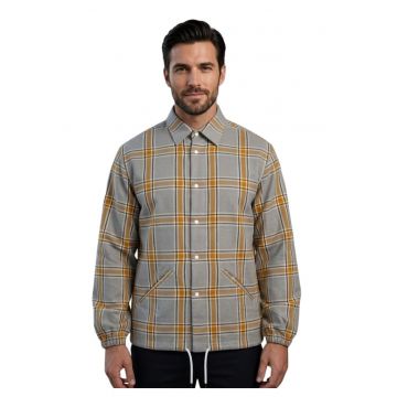 Jacheta tip camasa in carouri - cu tiv ajustabil -