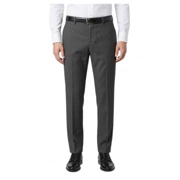 Pantaloni din lana slim fit - cu dunga Paris Refined -