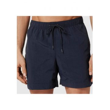 Pantaloni scurti de baie cu talie ajustabila - Bleumarin