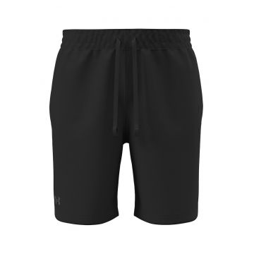 Pantaloni scurti din amestec de bumbac Rival - Negru