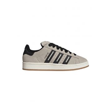 Pantofi sport din piele intoarsa Campus 00s - Negru/Grej