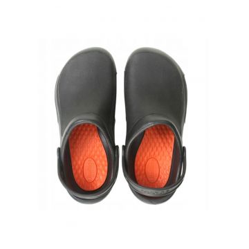 Saboti de lucru barbati  Bistro Pro LiteRide - antiderapanti - negri - material Croslite -