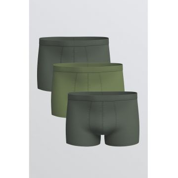 Set de boxeri - 3 perechi - Verde