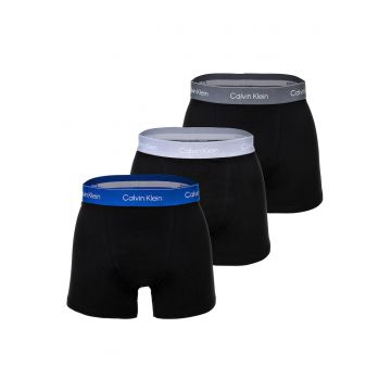 Set de boxeri relaxed fit Icon - 3 perechi - Negru/Gri/Albastru