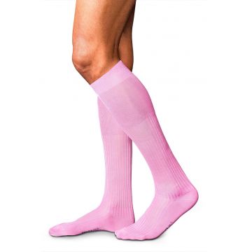 Sosete lungi pana la genunchi No. 10 Pure Fit d'Ecosse - Roz pastel