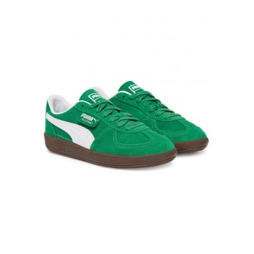 Tenisi barbati -  piele naturala - verde -