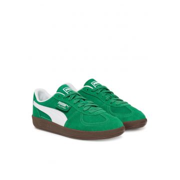 Tenisi barbati -  piele naturala - verde -