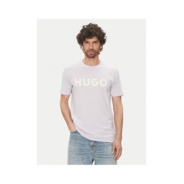 Tricou barbat  violet - bumbac -