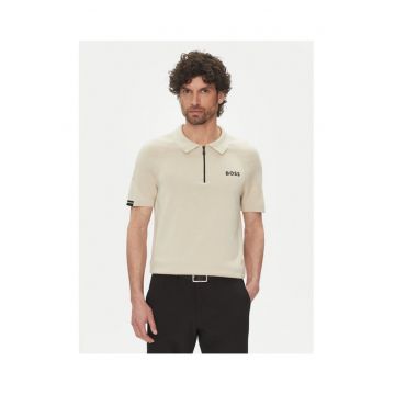 Tricou barbati  bej - bumbac - 129871 - Bej