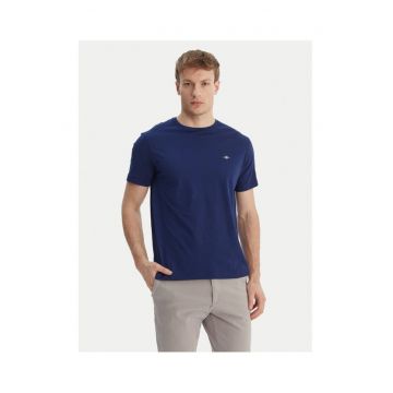 Tricou barbati  bumbac - bleumarin