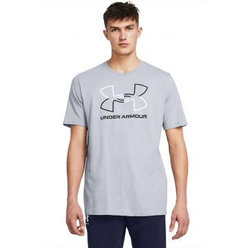 Tricou cu imprimeu logo Foundation - Gri deschis