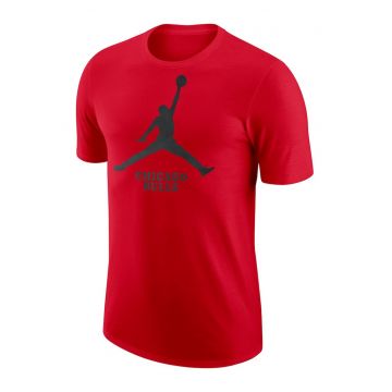 Tricou cu imprimeu logo - pentru baschet Jordan NBA - Rosu/Negru