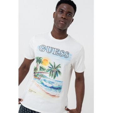 Tricou cu imprimeu tropical