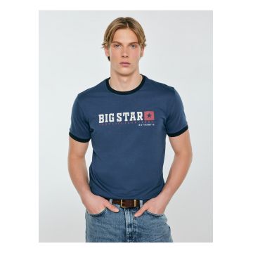 Tricou din bumbac cu logo Authentic Summer