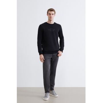 Blugi slim fit 750 - Gri antracit